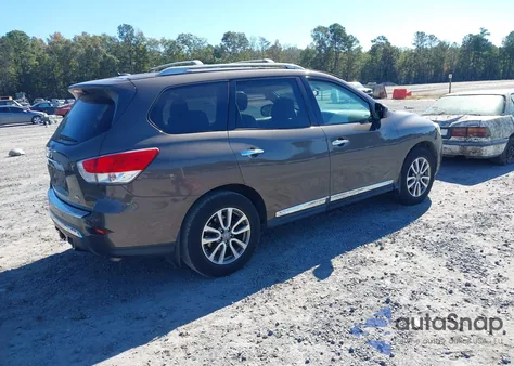 2016 Nissan Pathfinder Sl из США, поврежденный, VIN 5N1AR2MN8GC622930